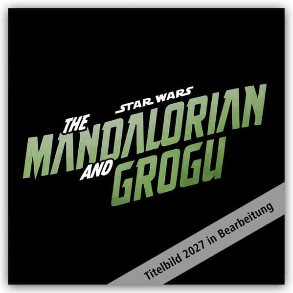 Star Wars - The Mandalorian and Grogu Movie 2027 - Wandkalender
