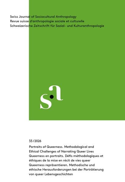 Schweizerische Zeitschrift für Sozial- und Kulturanthropologie