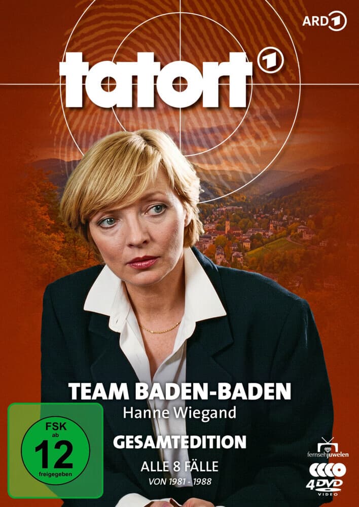 Tatort - Team Baden-Baden - Hanne Wiegand (1981-1988),4 DVD