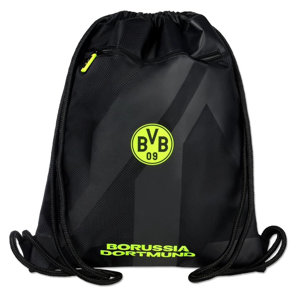 BVB Borussia Dortmund - Turnbeutel Neon, Maße: 41x43cm