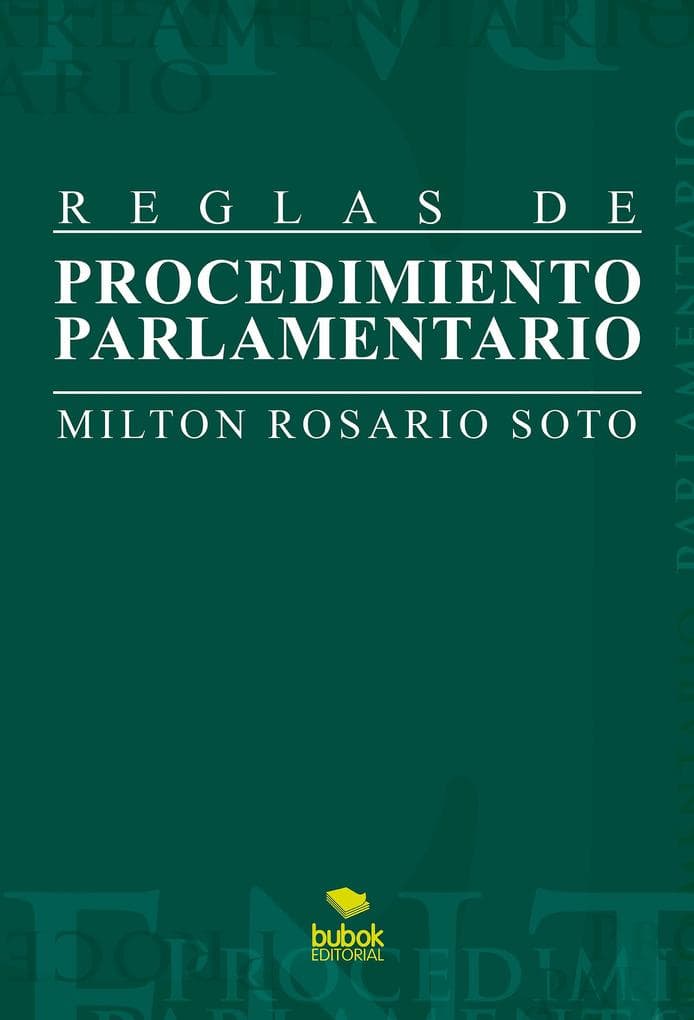 Reglas de procedimiento parlamentario