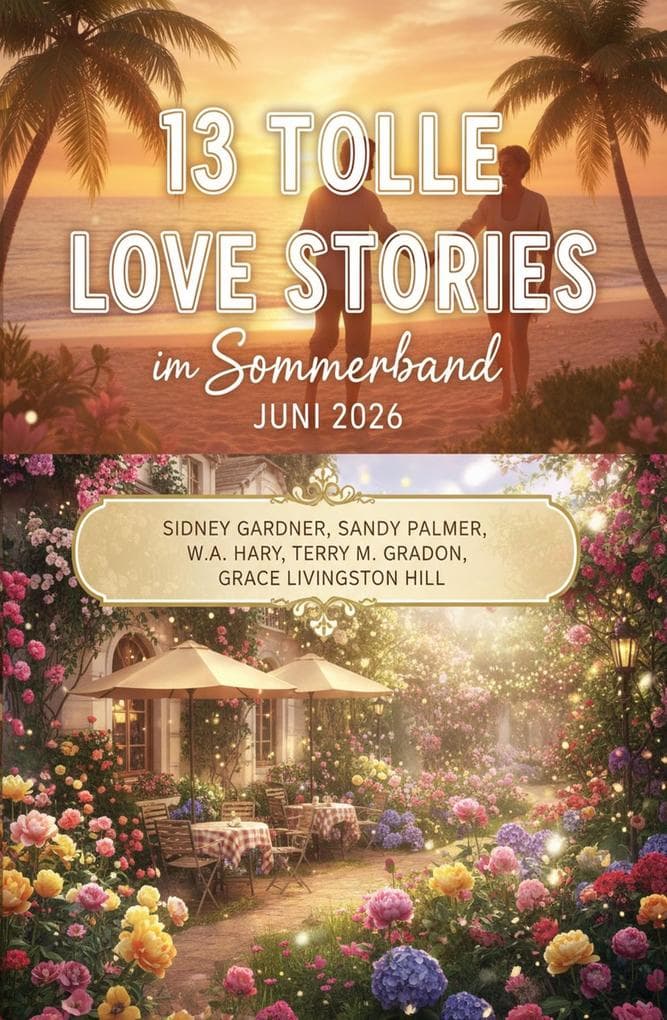 13 Tolle Love Stories im Sommerband Juni 2026
