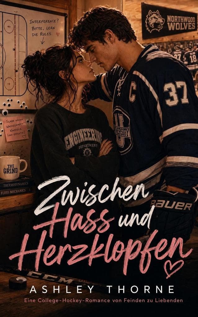 Zwischen Hass und Herzklopfen: Eine College-Hockey-Romance von Feinden zu Liebenden