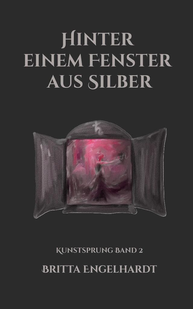Hinter einem Fenster aus Silber