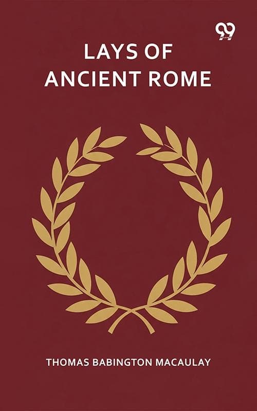 Lays Of Ancient Rome