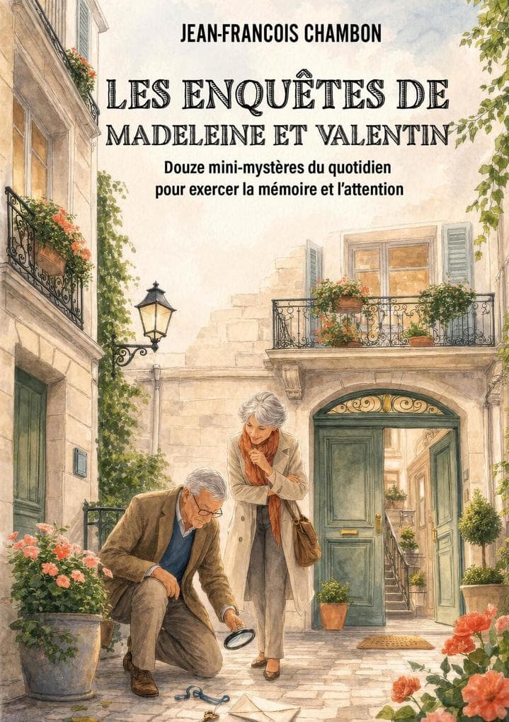 Les enquêtes de Madeleine et Valentin: Douze mini-mystères du quotidien pour exercer la mémoire et l'attention