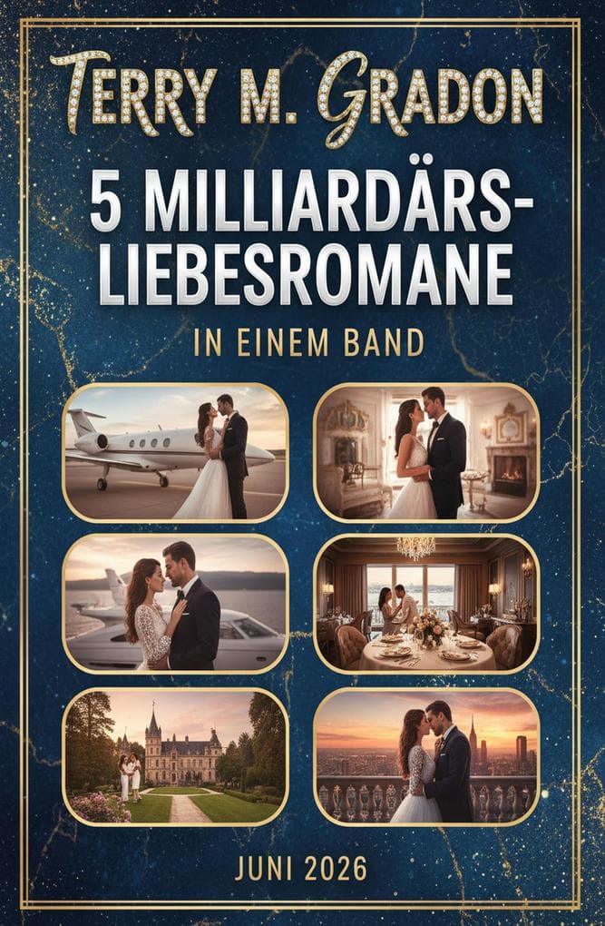 5 Milliardärs-Liebesromane in einem Band Juni 2026