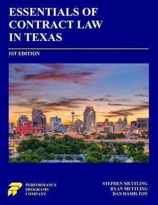 Essentials of Contract Law in Texas