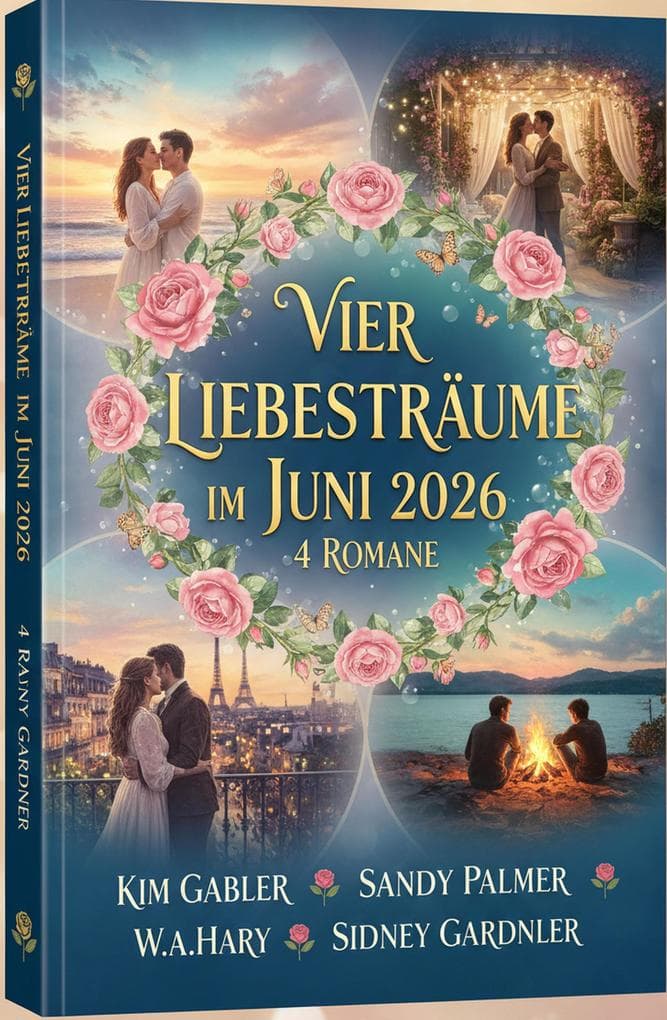 Vier Liebesträume im Juni 2026: 4 Romane