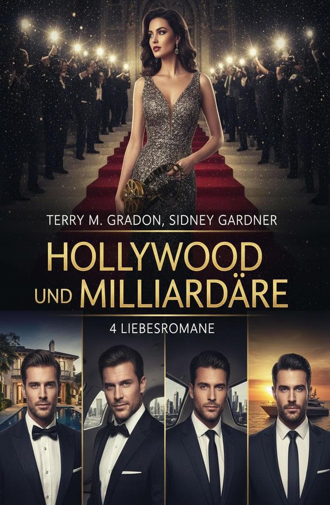 Hollywood und Milliardäre: 4 Liebesromane
