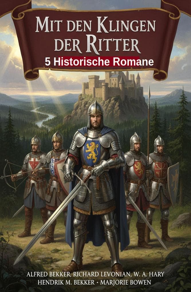 Mit den Klingen der Ritter: 5 Historische Romane
