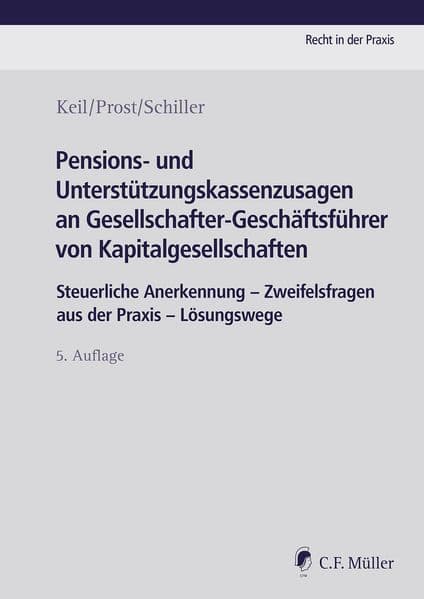 Pensions- und Unterstützungskassenzusagen an Gesellschafter-Geschäftsführer von Kapitalgesellschaften