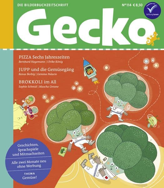 Gecko Kinderzeitschrift Band 114: Thema: Gemüse