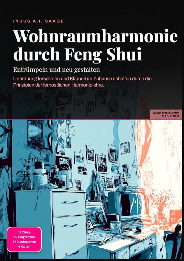 Wohnraumharmonie durch Feng Shui: Entrümpeln und neu gestalten