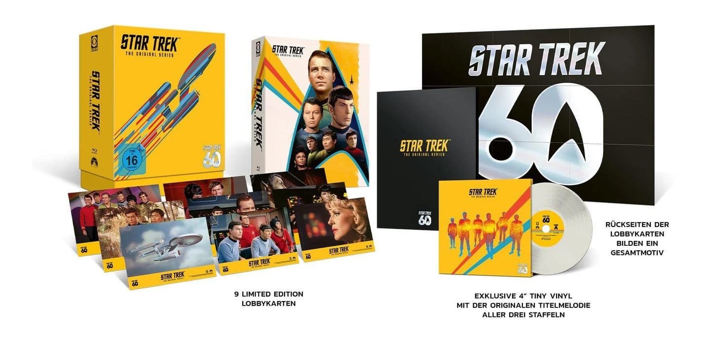 Star Trek - The Original Series (60th Anniversary Collector's Edition) (Komplette Serie)
