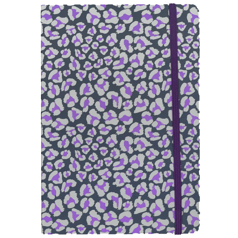 Notizbuch A5 Leo silber
