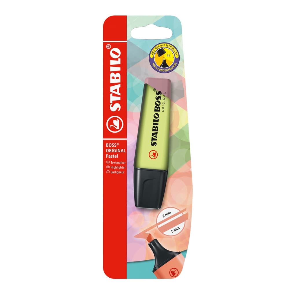 STABILO BOSS ORIGINAL Textmarker Pastel Prise von Limette