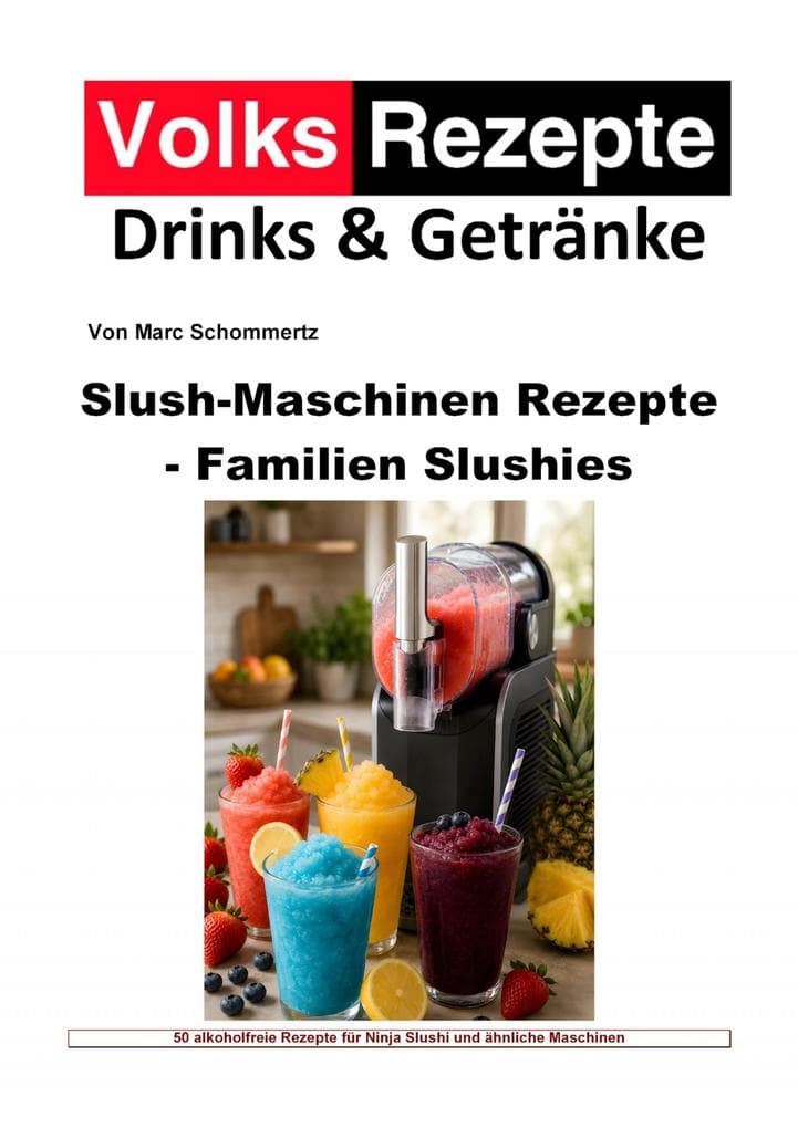 Volksrezepte Drinks & Getränke - Slush-Maschinen Rezepte - Familien-Slushies