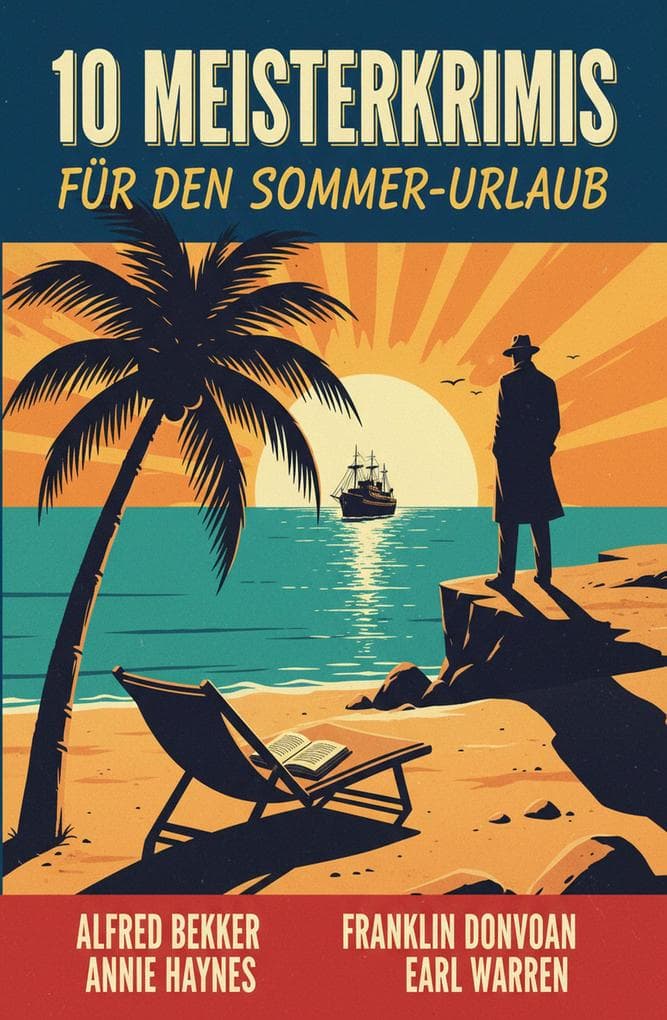 10 Meisterkrimis für den Sommer-Urlaub