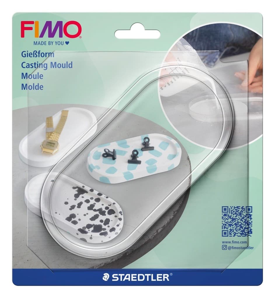 STAEDTLER FIMO Gießform Schale oval, 1 Stück