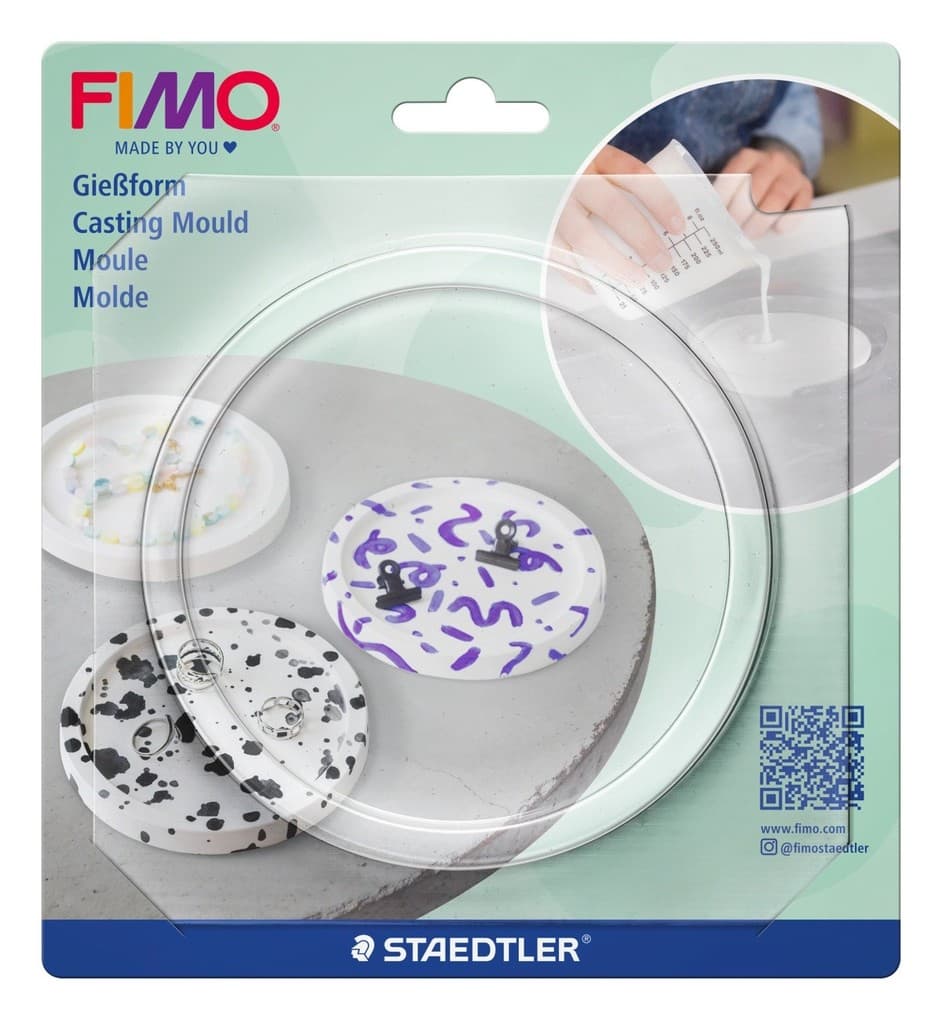 STAEDTLER FIMO Gießform Schale kreis, 1 Stück