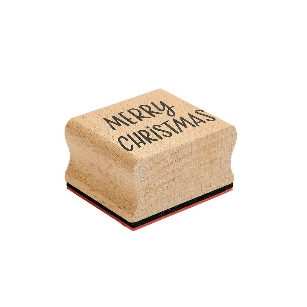 Stempel Merry Christmas FSC 100%