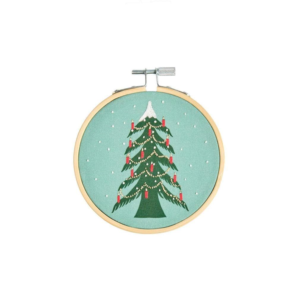 Stickp. Vorgez., Weihnachtsbaum, Ø 10 cm