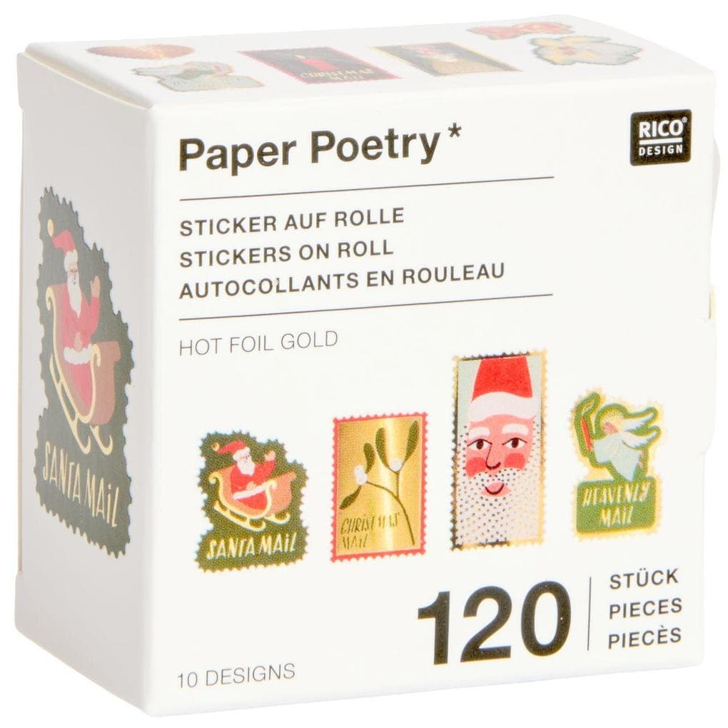 Briefmarken-Sticker Advent, Advent FSC MIX