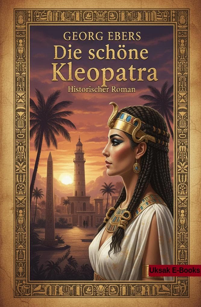 Die schöne Kleopatra: Historischer Roman