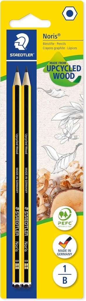 STAEDTLER Bleistift Noris Härtegrad B, 2er Set