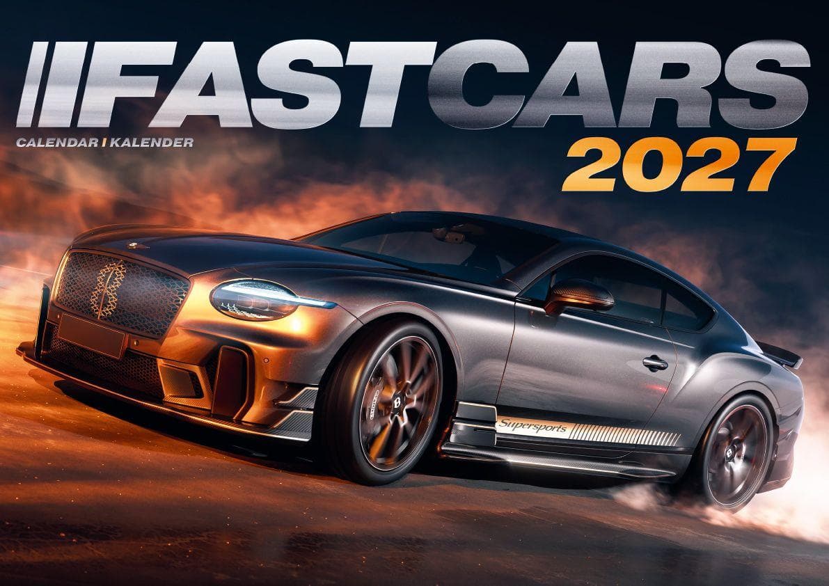 Fast Cars - Der Sportwagen Kalender 2027