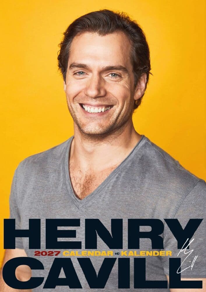 Henry Cavill Kalender 2027 - Der Star aus The Witcher