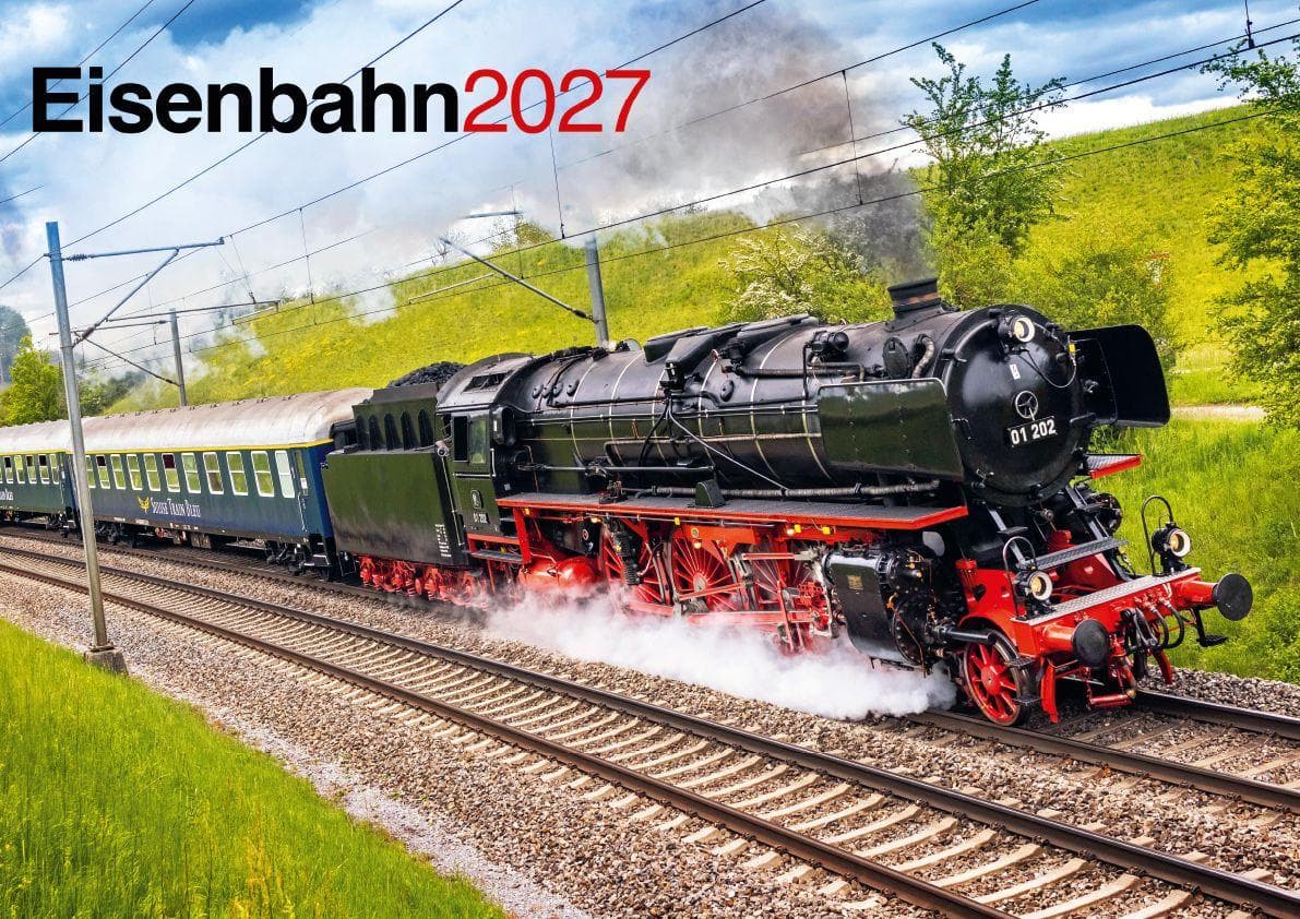 Eisenbahn Kalender 2027 - Der Eisenbahnkalender