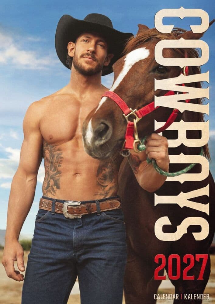 Cowboys Kalender 2027 - Wilde Männer erotisch in Szene gesetzt