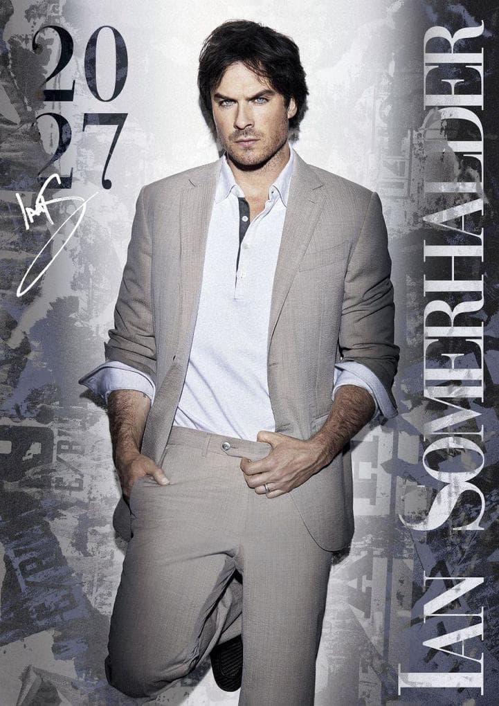 Ian Somerhalder Offizieller Kalender 2027 - Der Star aus Vampire Diaries