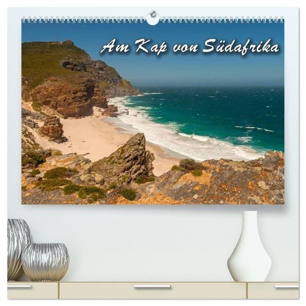 Am Kap von Südafrika (hochwertiger Premium Wandkalender 2027 DIN A2 quer), Kunstdruck in Hochglanz