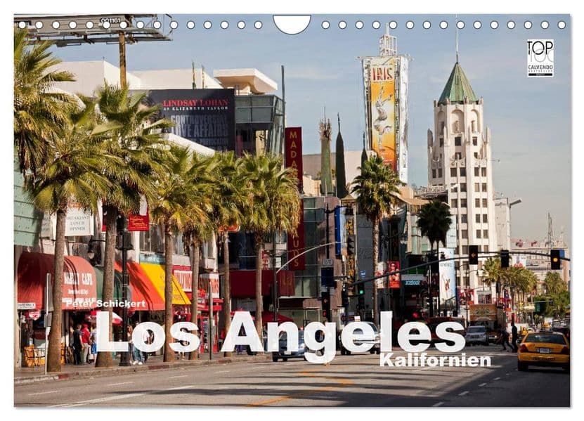 Los Angeles - Kalifornien (Wandkalender 2027 DIN A4 quer), CALVENDO Monatskalender