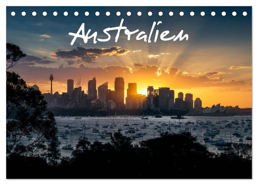Australien (Tischkalender 2027 DIN A5 quer), CALVENDO Monatskalender