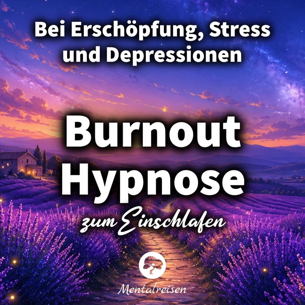 Burnout Hypnose zum Einschlafen: Bei Erschöpfung, Stress und Depressionen