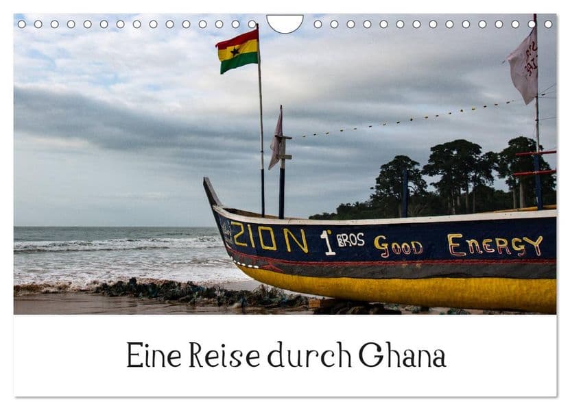 Eine Reise durch Ghana (Wandkalender 2027 DIN A4 quer), CALVENDO Monatskalender