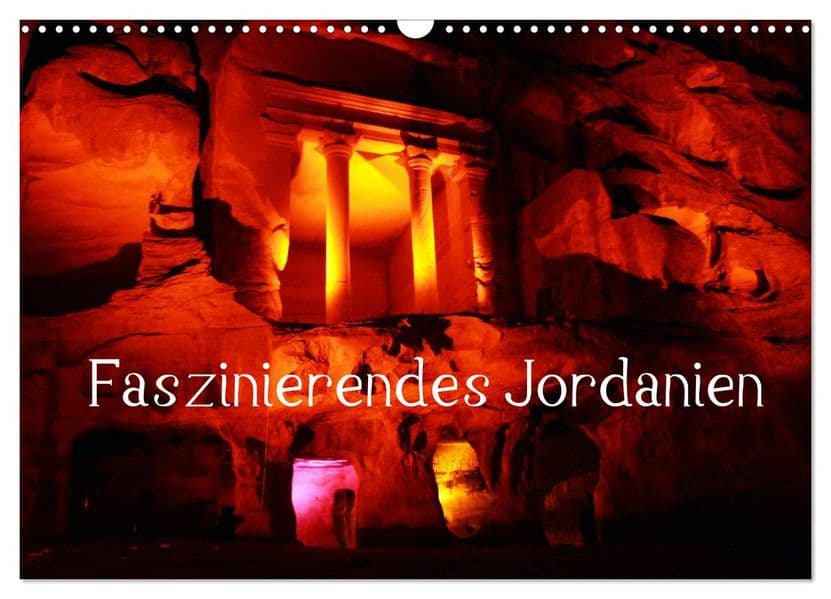Faszinierendes Jordanien (Wandkalender 2027 DIN A3 quer), CALVENDO Monatskalender