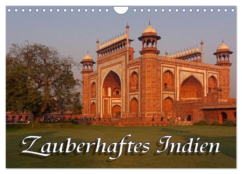 Zauberhaftes Indien (Wandkalender 2027 DIN A4 quer), CALVENDO Monatskalender