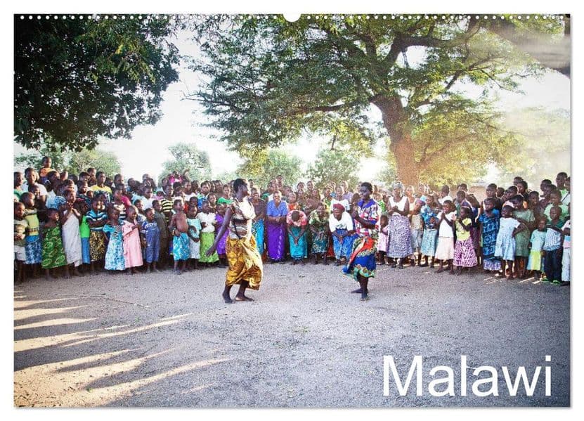 Malawi (Wandkalender 2027 DIN A2 quer), CALVENDO Monatskalender