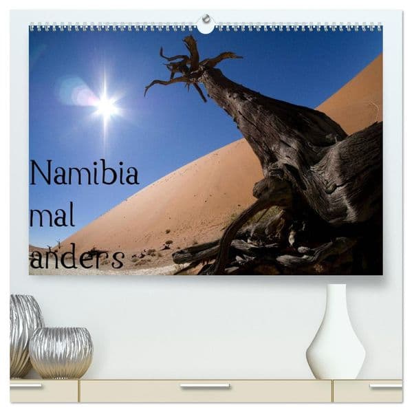 Namibia mal anders (hochwertiger Premium Wandkalender 2027 DIN A2 quer), Kunstdruck in Hochglanz