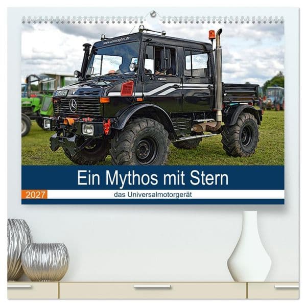 Ein Mythos mit Stern - das Universalmotorgerät (hochwertiger Premium Wandkalender 2027 DIN A2 quer), Kunstdruck in Hochglanz