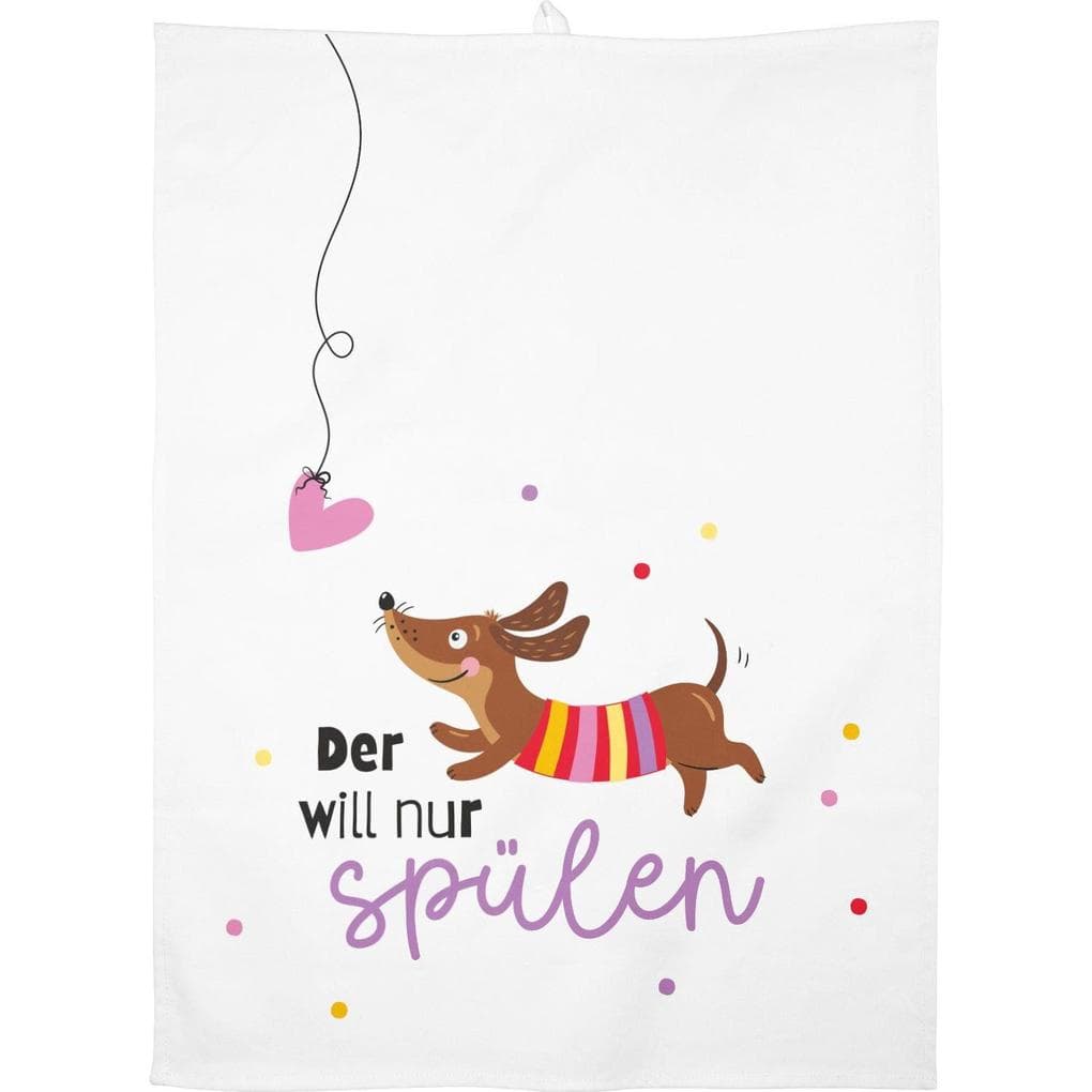 Zauber-Geschirrtuch Dackel