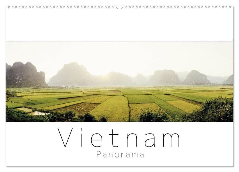 Vietnam Panorama (Wandkalender 2027 DIN A2 quer), CALVENDO Monatskalender