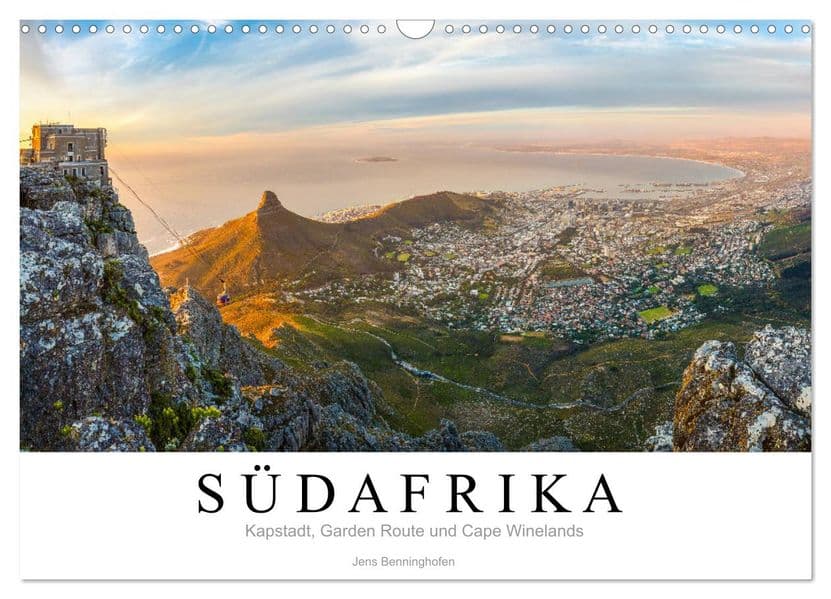 Südafrika: Kapstadt, Garden Route und Cape Winelands (Wandkalender 2027 DIN A3 quer), CALVENDO Monatskalender