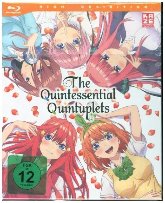The Quintessential Quintuplets - Gesamtausgabe ohne Schuber.Staffel.1&2,6 Blu-ray
