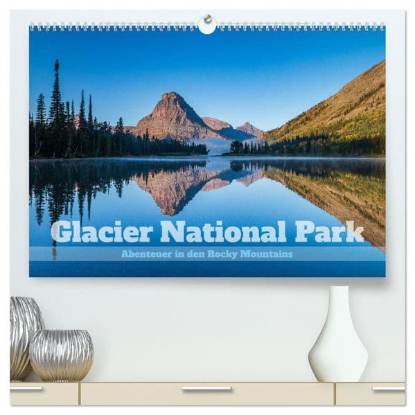 Glacier National Park - Abenteuer in den Rocky Mountains (hochwertiger Premium Wandkalender 2027 DIN A2 quer), Kunstdruck in Hochglanz: Unvergessliche Wanderungen durch Montanas Naturjuwel
